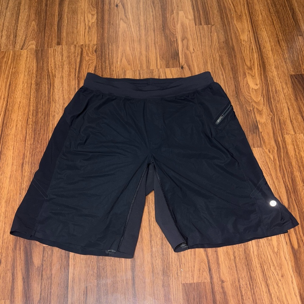 Lululemon Men's Black Athletic Shorts